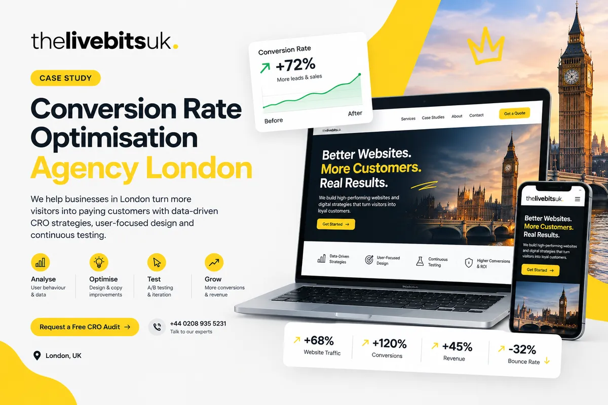 CRO case study: website performance