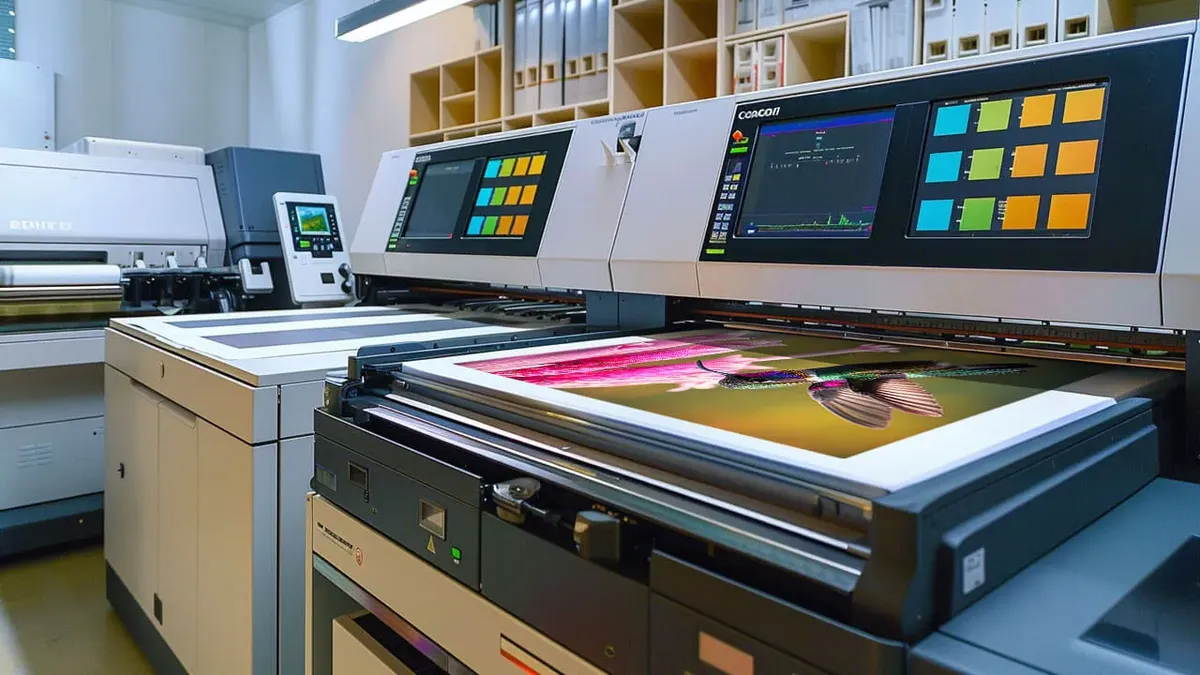 Digital print production